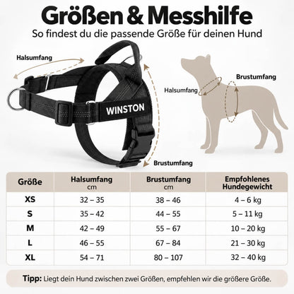 MioPaw™ Personal – Anti-Zieh-Geschirr-Set